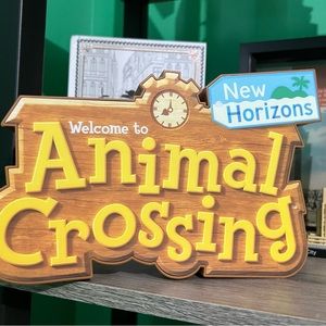 Animal Crossing New Horizons Light Up Display Decor Sign